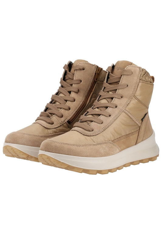 Legero Stiefelette Textil Beige Warmfutter