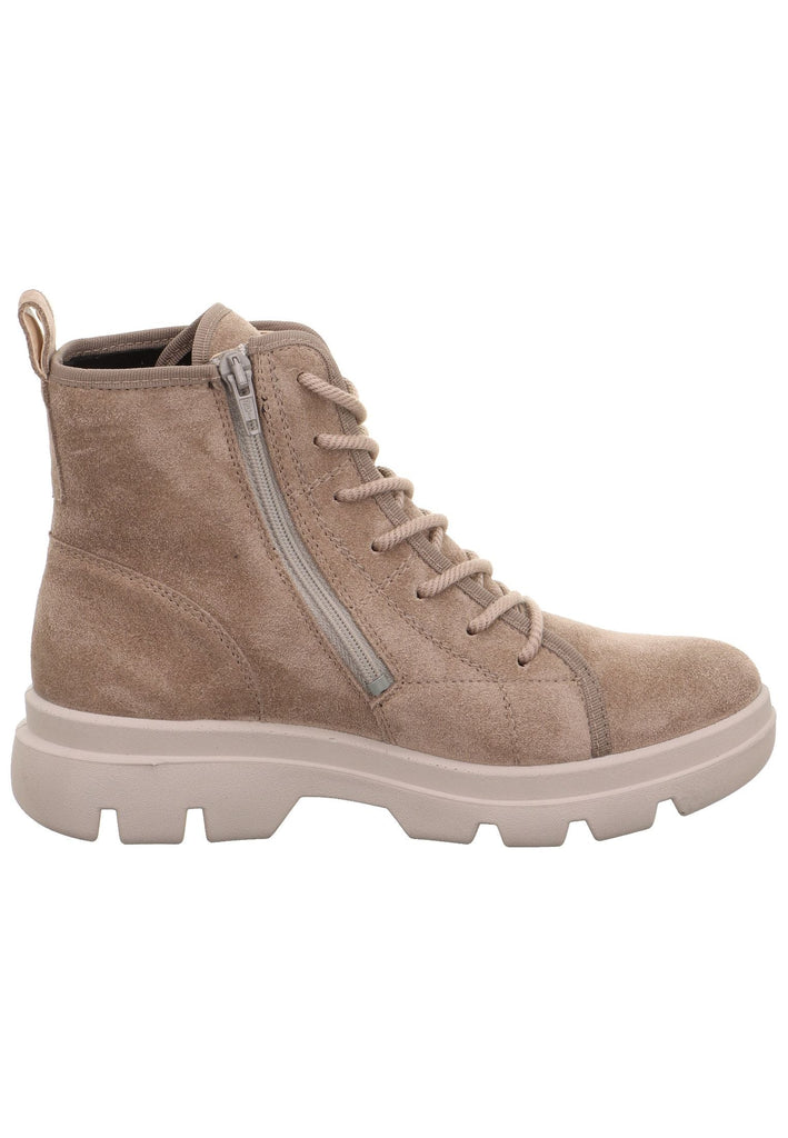 Legero Stiefelette Veloursleder Beige