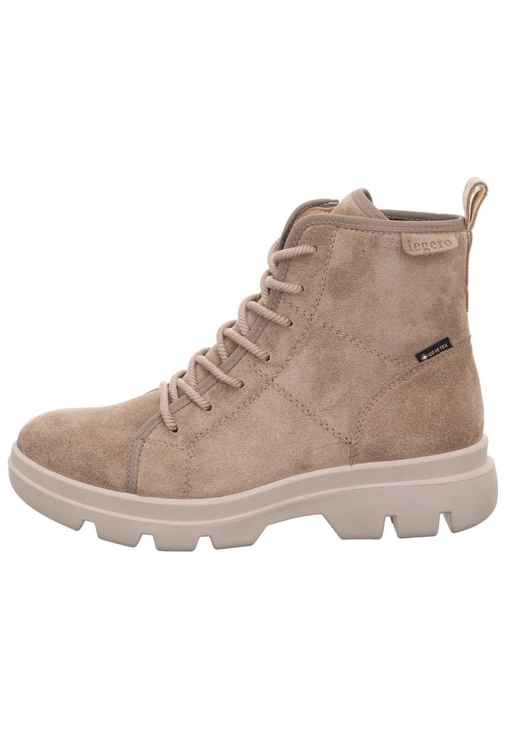 Legero Stiefelette Veloursleder Beige