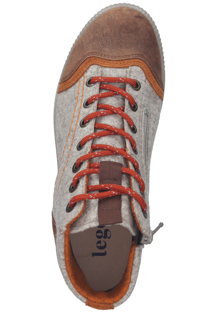 Legero Stiefelette Veloursleder Beige