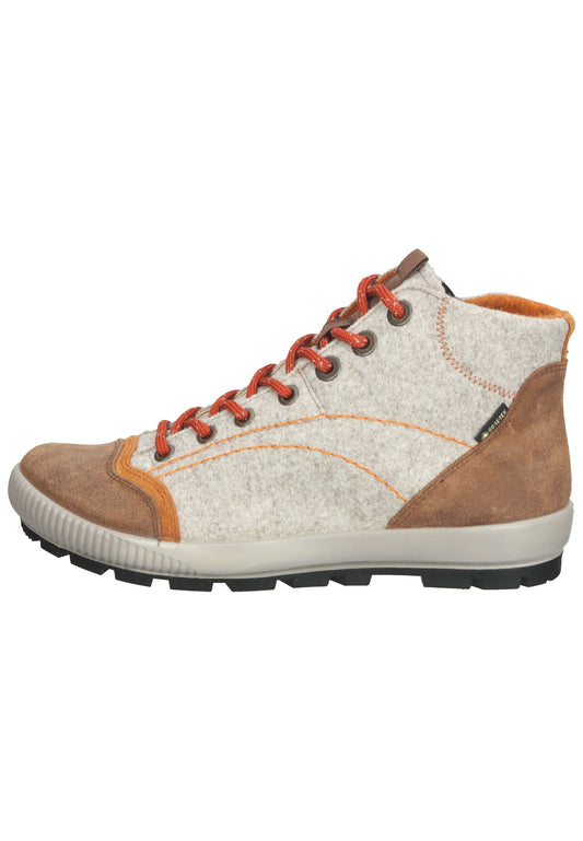 Legero Stiefelette Veloursleder Beige