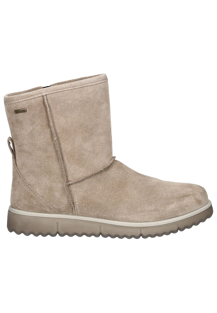 Legero Stiefelette Veloursleder Beige Warmfutter