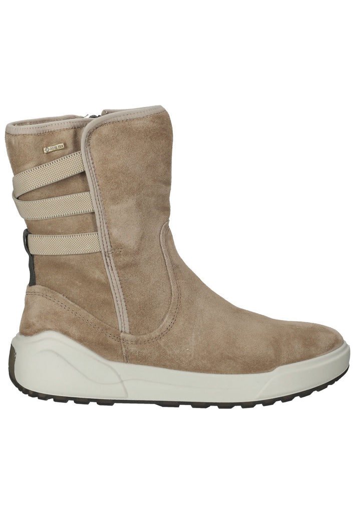 Legero Stiefelette Veloursleder Beige Warmfutter