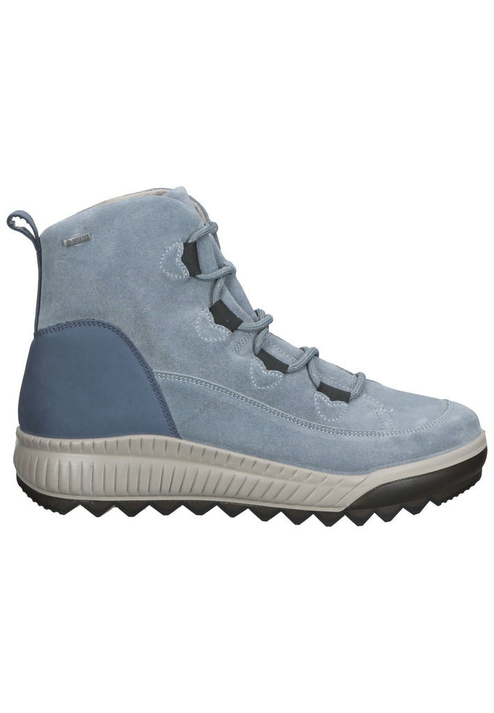 Legero Stiefelette Veloursleder Blau