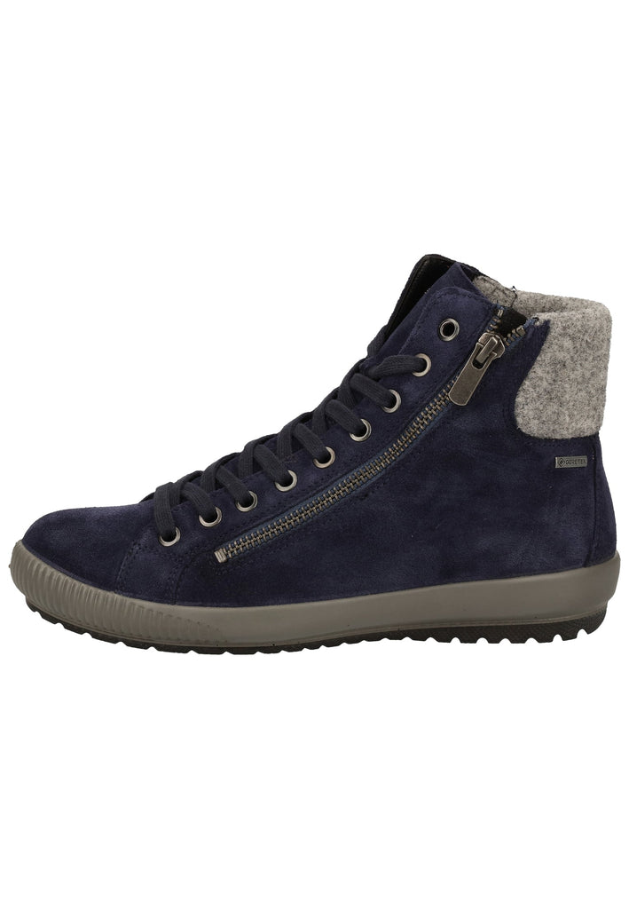 Legero Stiefelette Veloursleder Blau