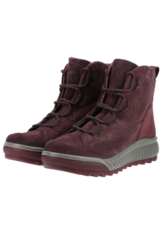 Legero Stiefelette Veloursleder Cherry Warmfutter