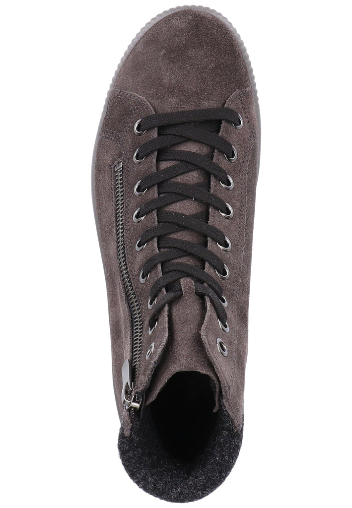 Legero Stiefelette Veloursleder dunkelgrau