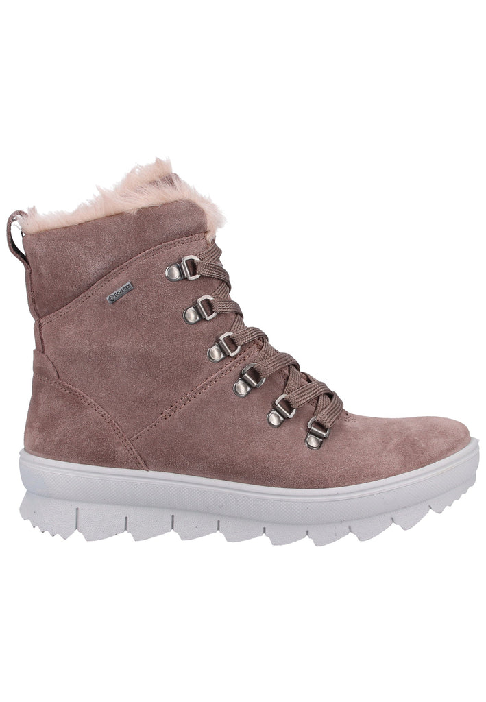 Legero Stiefelette Veloursleder Dunkelgrau Warmfutter