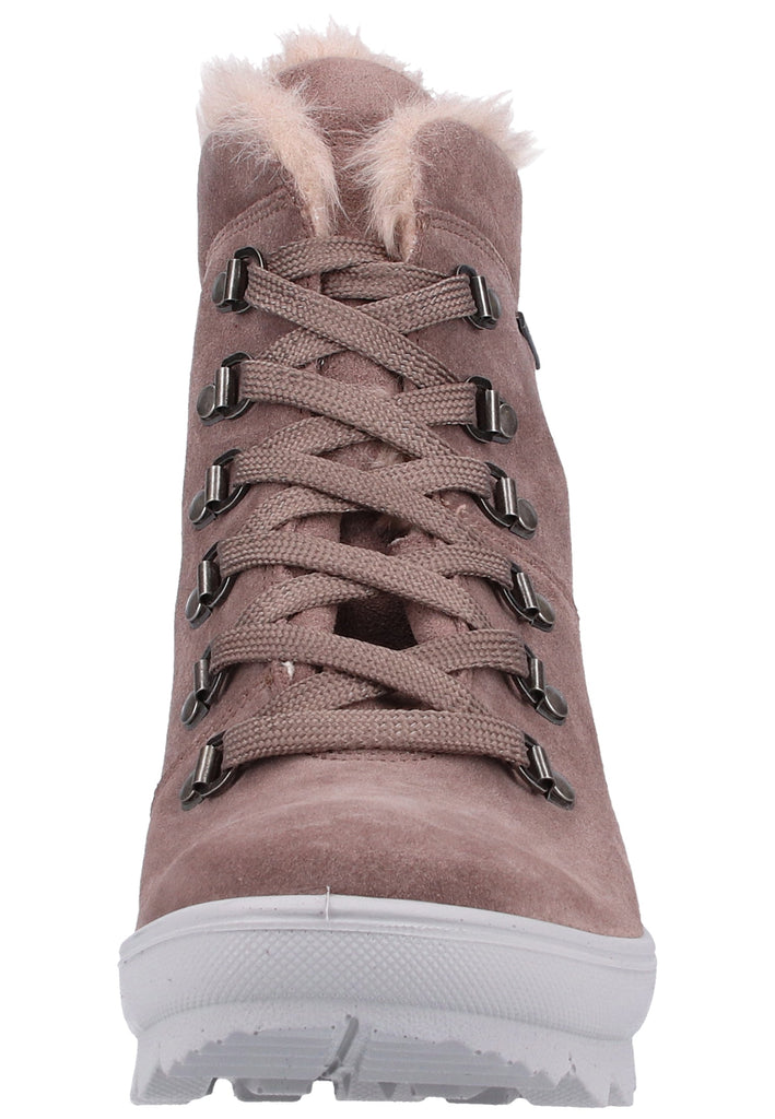 Legero Stiefelette Veloursleder Dunkelgrau Warmfutter