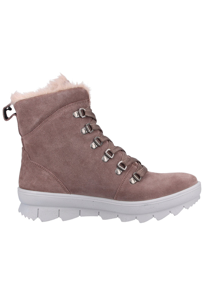 Legero Stiefelette Veloursleder Dunkelgrau Warmfutter
