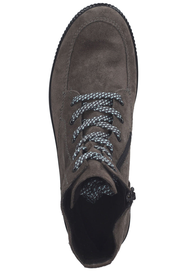 Legero Stiefelette Veloursleder Grau