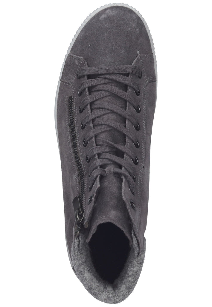 Legero Stiefelette Veloursleder Grau