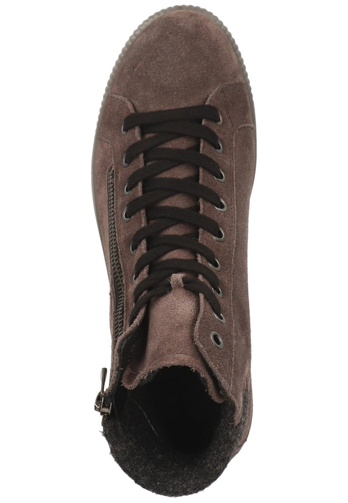 Legero Stiefelette Veloursleder Grau