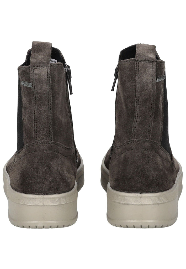 Legero Stiefelette Veloursleder Grau Warmfutter