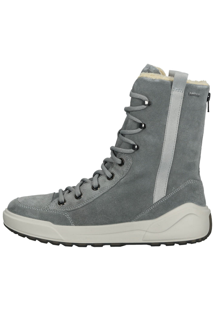 Legero Stiefelette Veloursleder Grau Warmfutter