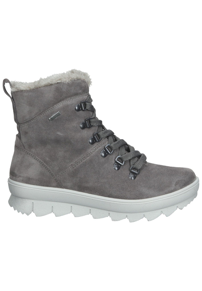 Legero Stiefelette Veloursleder Grau Warmfutter