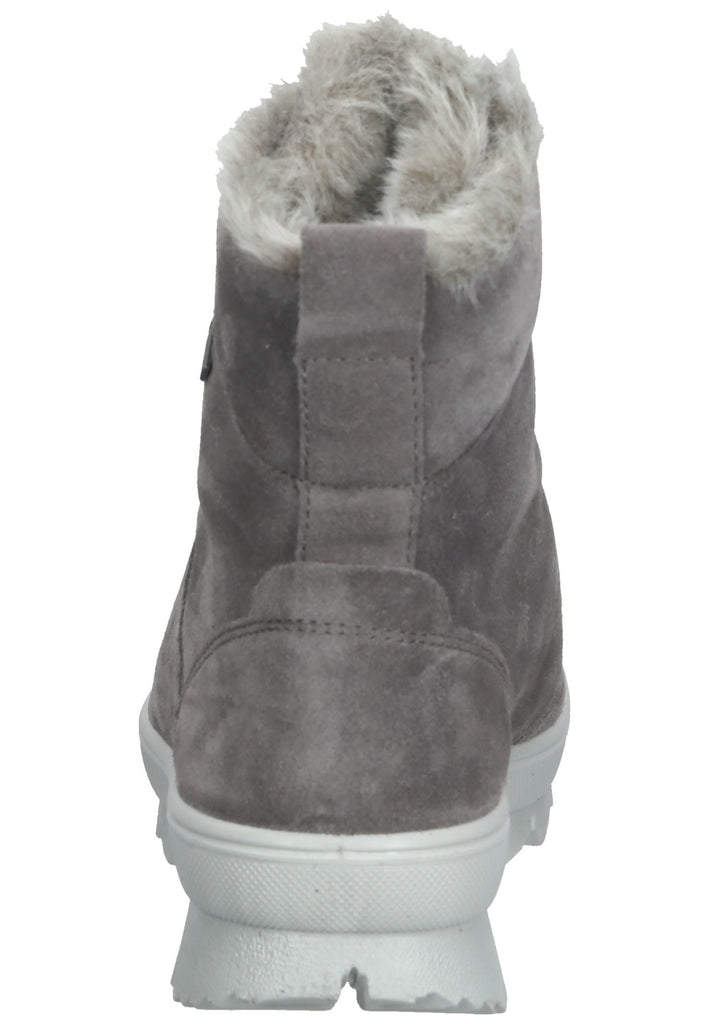 Legero Stiefelette Veloursleder Grau Warmfutter