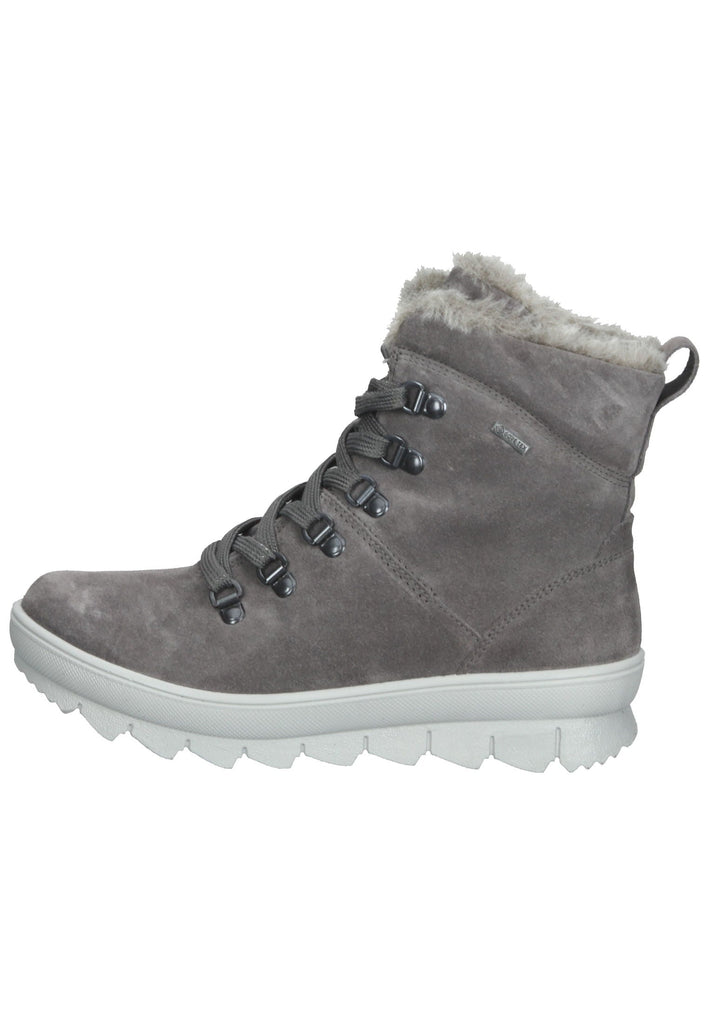 Legero Stiefelette Veloursleder Grau Warmfutter