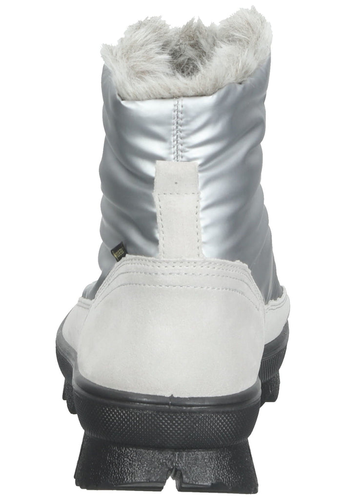 Legero Stiefelette Veloursleder Grau Warmfutter