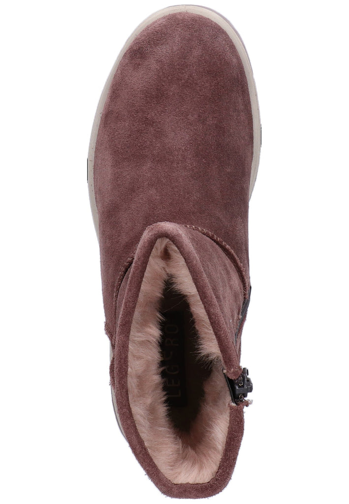 Legero Stiefelette Veloursleder Lila
