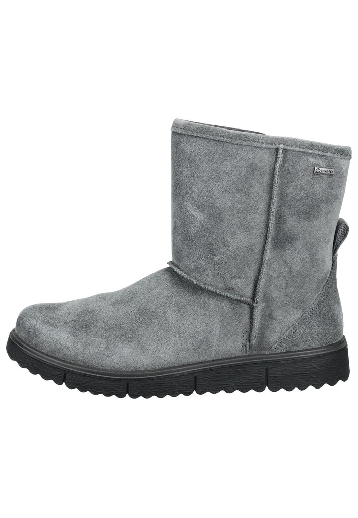 Legero Stiefelette Veloursleder Mittelgrau Warmfutter