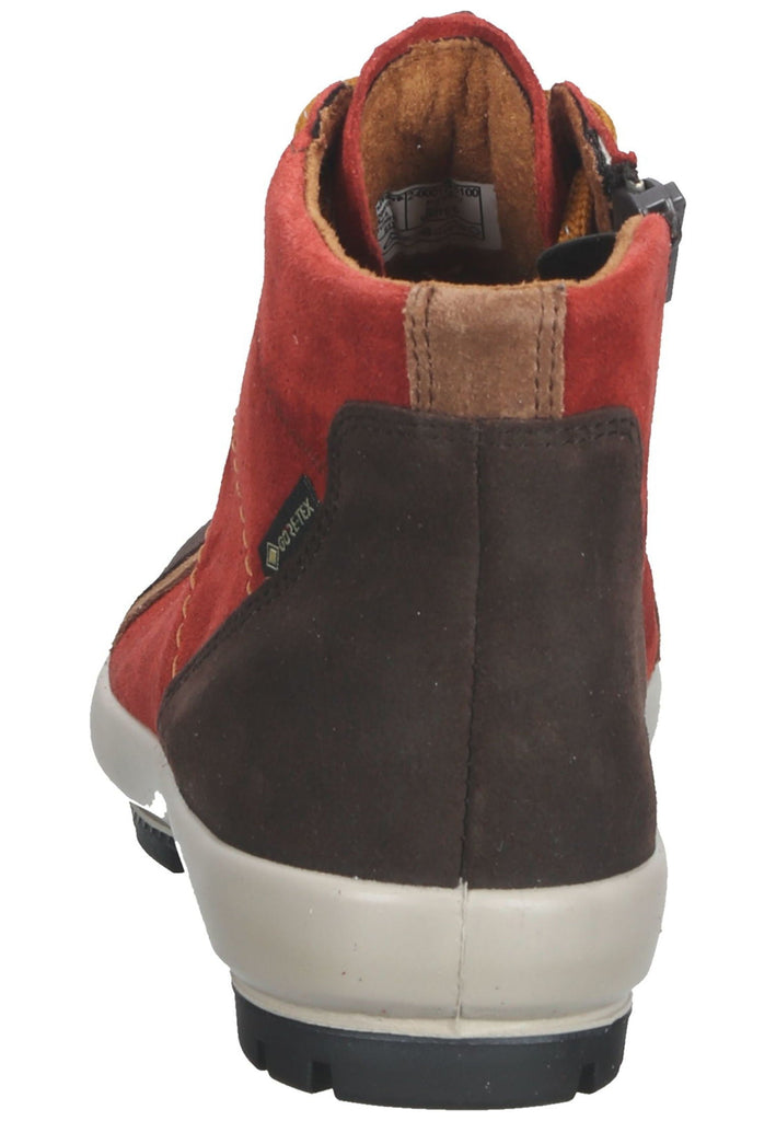 Legero Stiefelette Veloursleder Rot