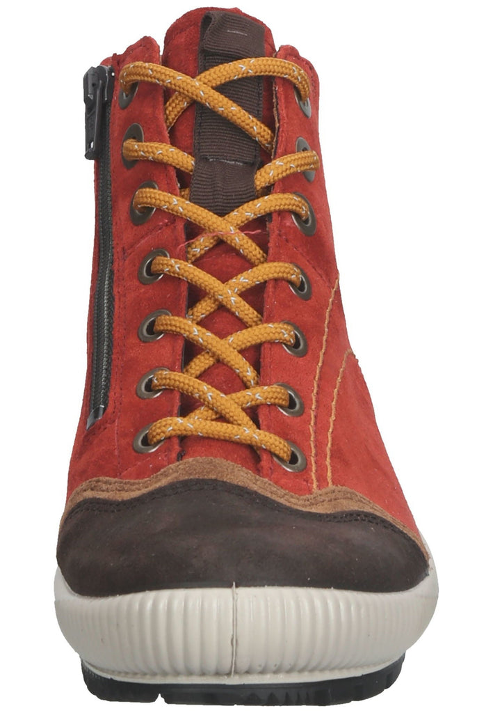 Legero Stiefelette Veloursleder Rot