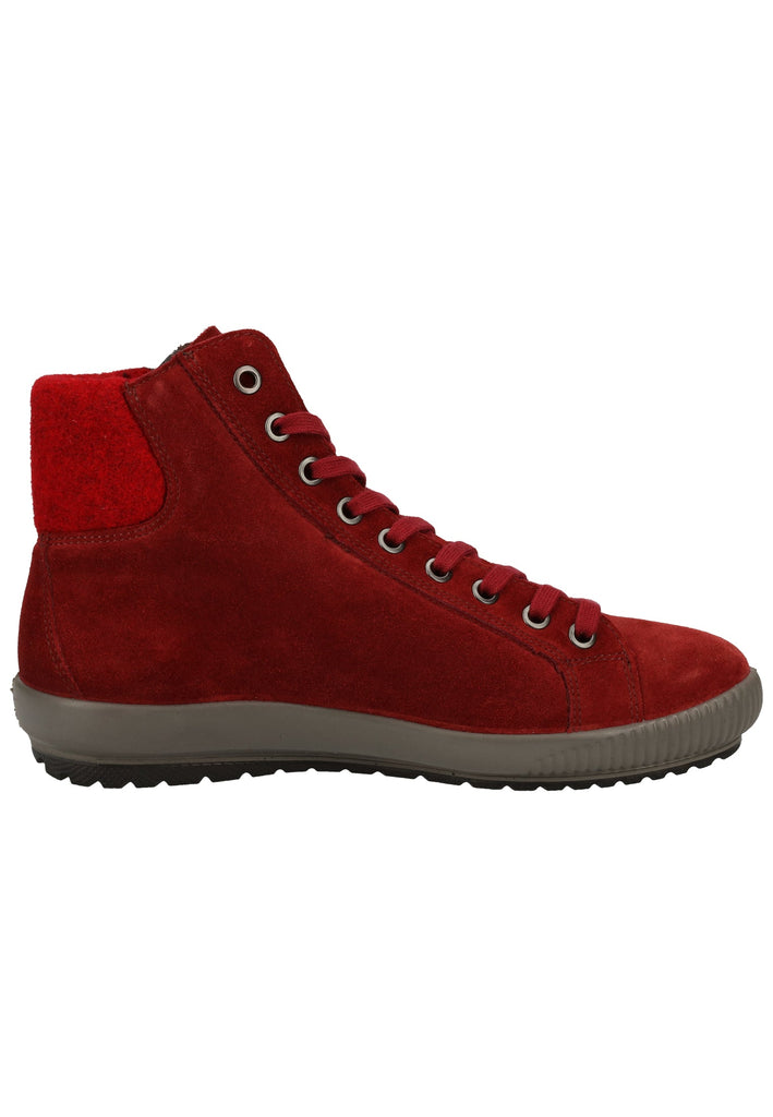 Legero Stiefelette Veloursleder Rot