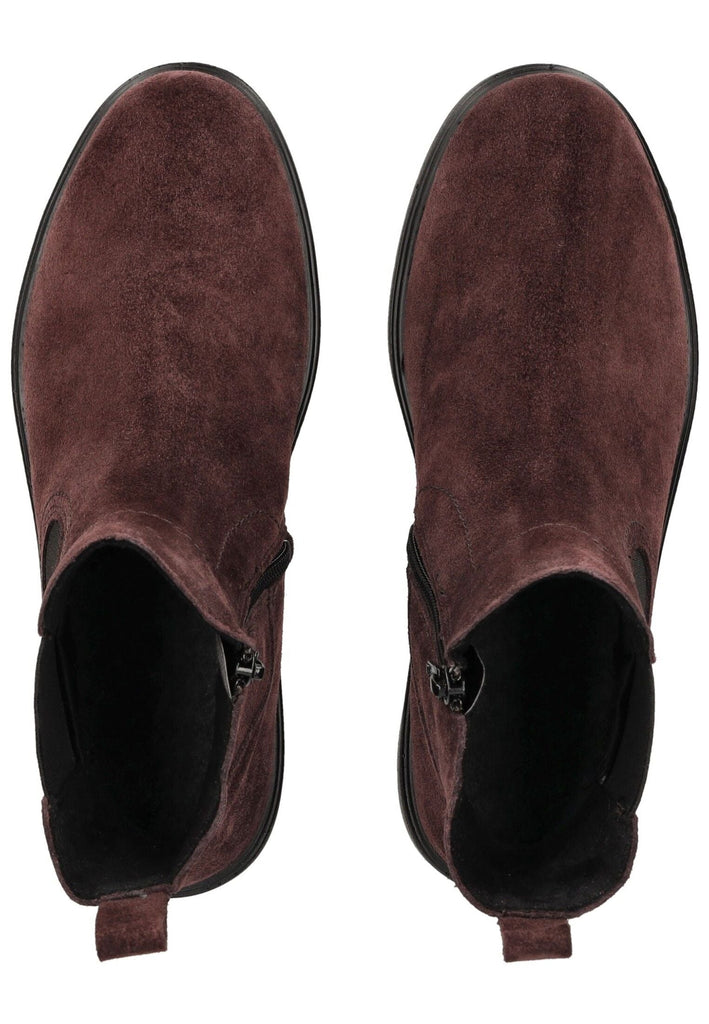 Legero Stiefelette Veloursleder Rot