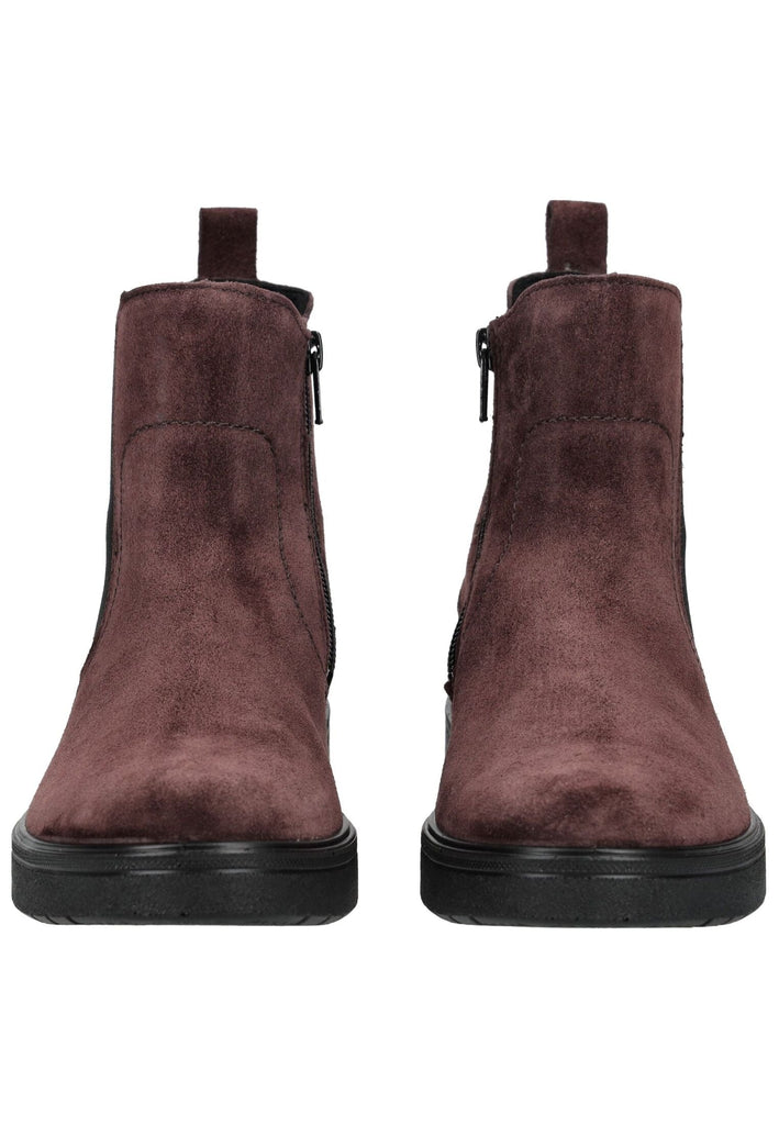 Legero Stiefelette Veloursleder Rot