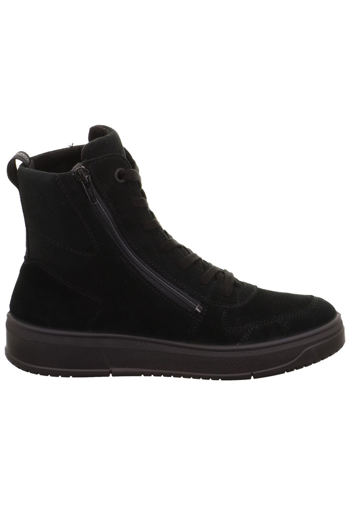 Legero Stiefelette Veloursleder Schwarz
