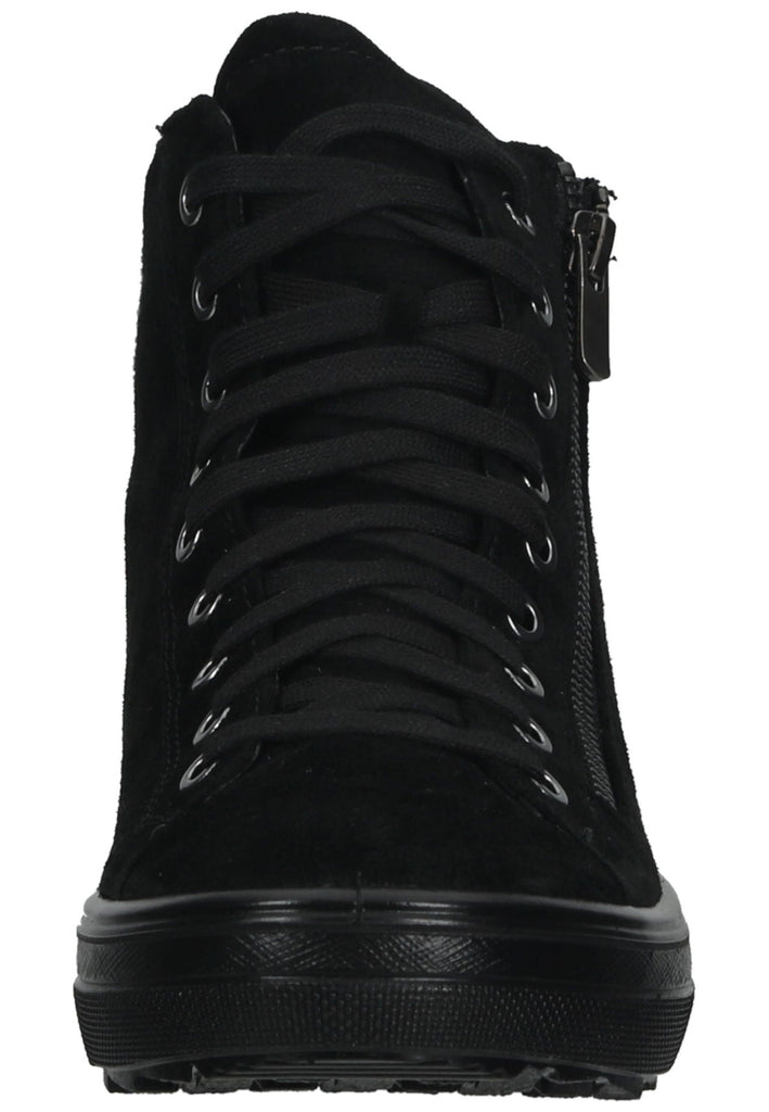 Legero Stiefelette Veloursleder Schwarz Warmfutter