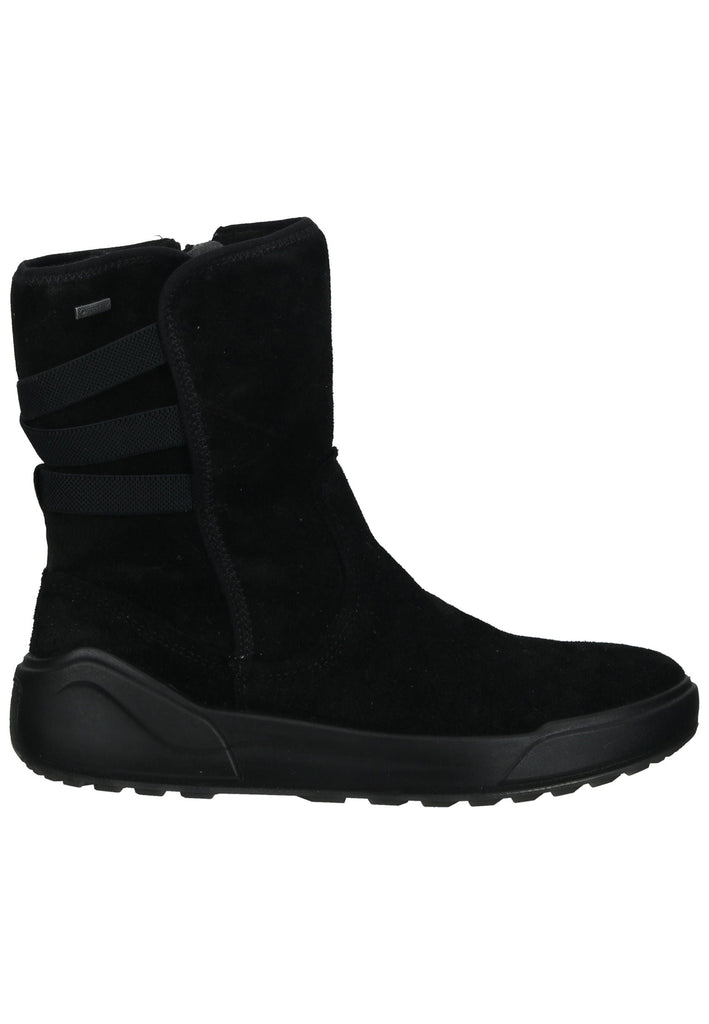 Legero Stiefelette Veloursleder Schwarz Warmfutter