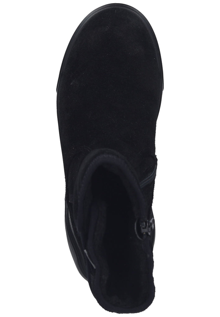 Legero Stiefelette Veloursleder Schwarz Warmfutter