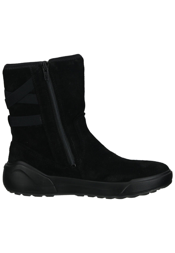 Legero Stiefelette Veloursleder Schwarz Warmfutter