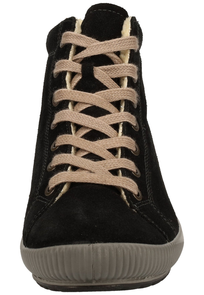 Legero Stiefelette Veloursleder Schwarz Warmfutter