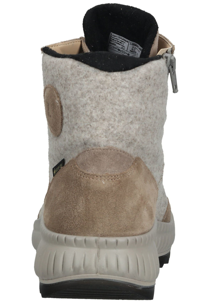 Legero Stiefelette Veloursleder/Textil Beige
