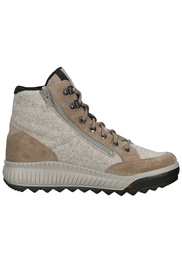 Legero Stiefelette Veloursleder/Textil Beige