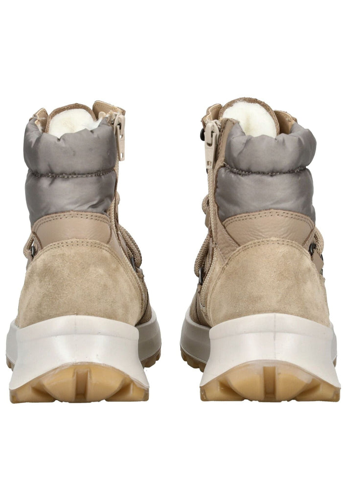 Legero Stiefelette Veloursleder/Textil Beige Warmfutter