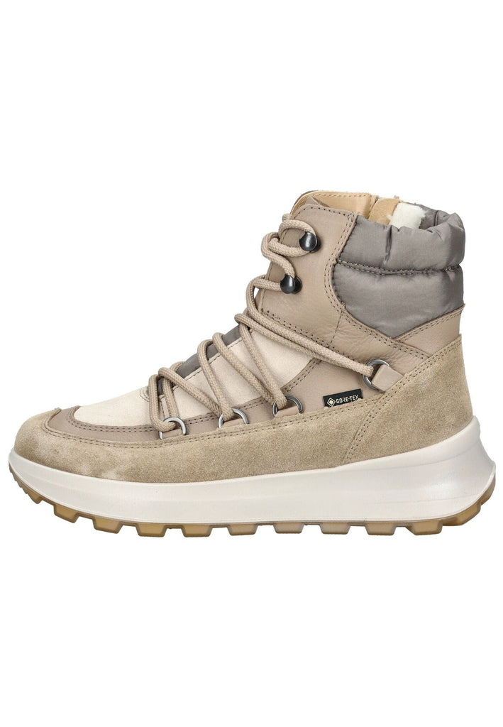 Legero Stiefelette Veloursleder/Textil Beige Warmfutter