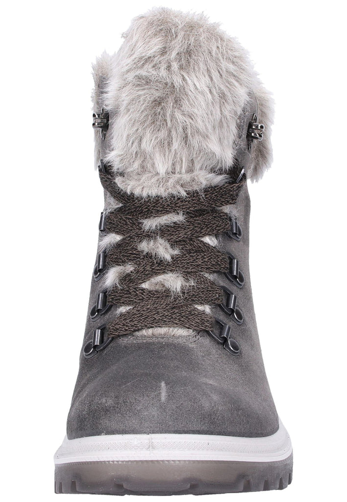 Legero Stiefelette Veloursleder/Textil Dunkelgrau Warmfutter