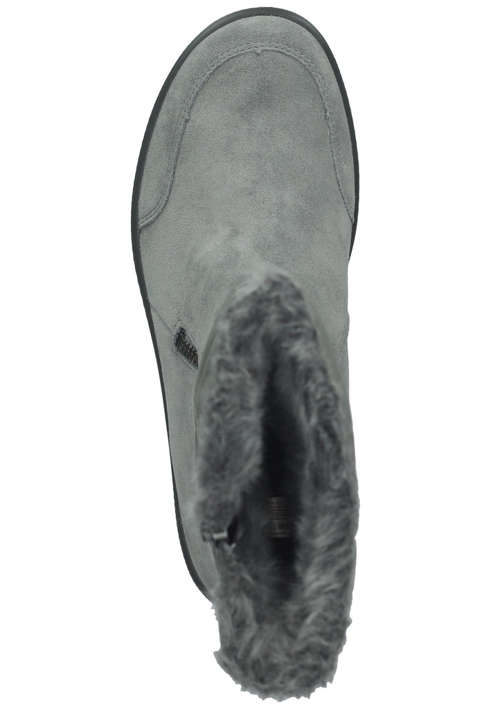 Legero Stiefelette Veloursleder/Textil Grau Warmfutter
