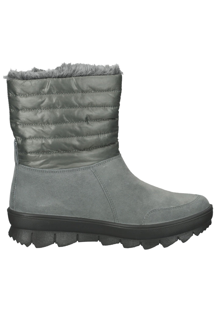 Legero Stiefelette Veloursleder/Textil Grau Warmfutter