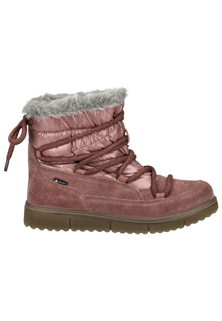 Legero Stiefelette Veloursleder/Textil Hellrot Warmfutter