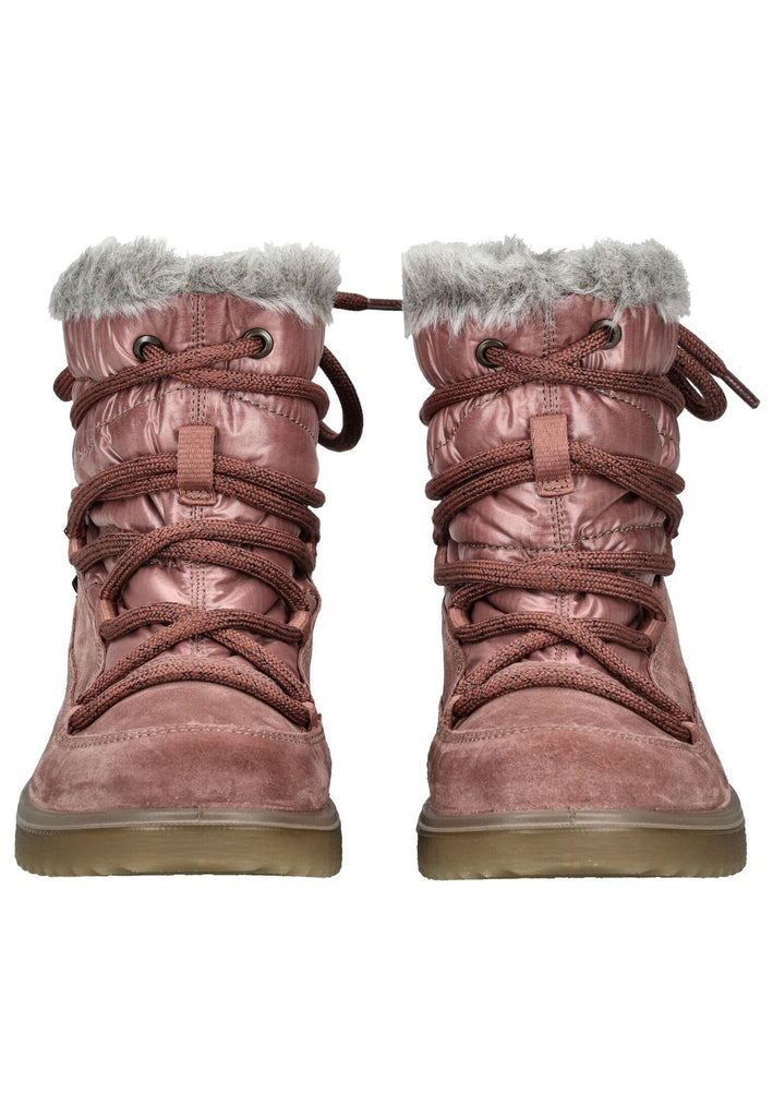 Legero Stiefelette Veloursleder/Textil Hellrot Warmfutter