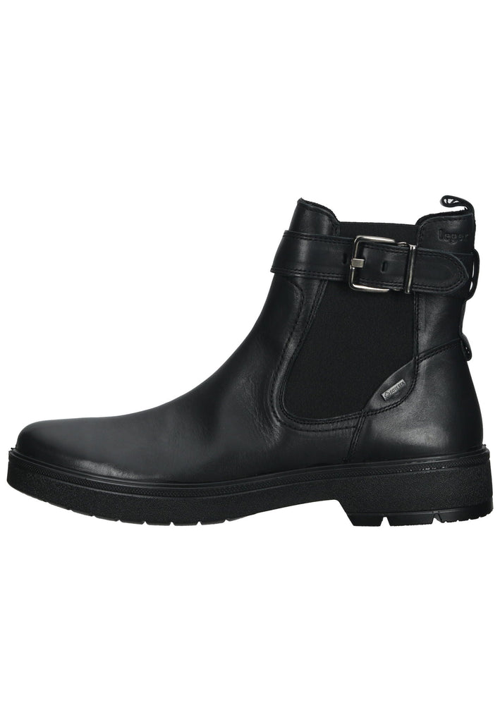 Stiefeletten Legero Stiefelette Nappaleder Schwarz