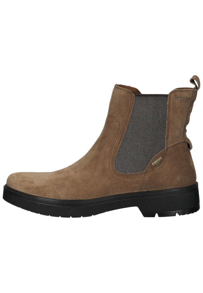 Stiefeletten Legero Stiefelette Veloursleder/Textil Beige