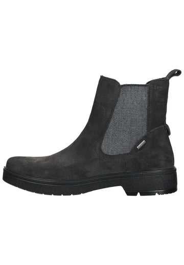 Stiefeletten Legero Stiefelette Veloursleder/Textil Dunkelgrau