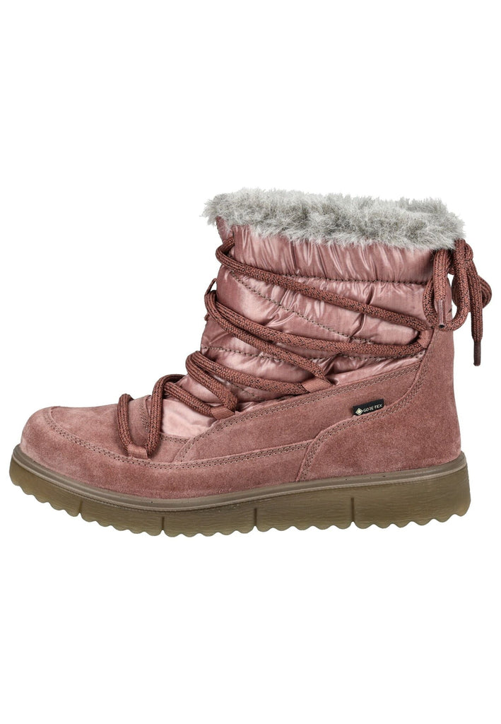 Stiefeletten Legero Stiefelette Veloursleder/Textil Hellrot Warmfutter