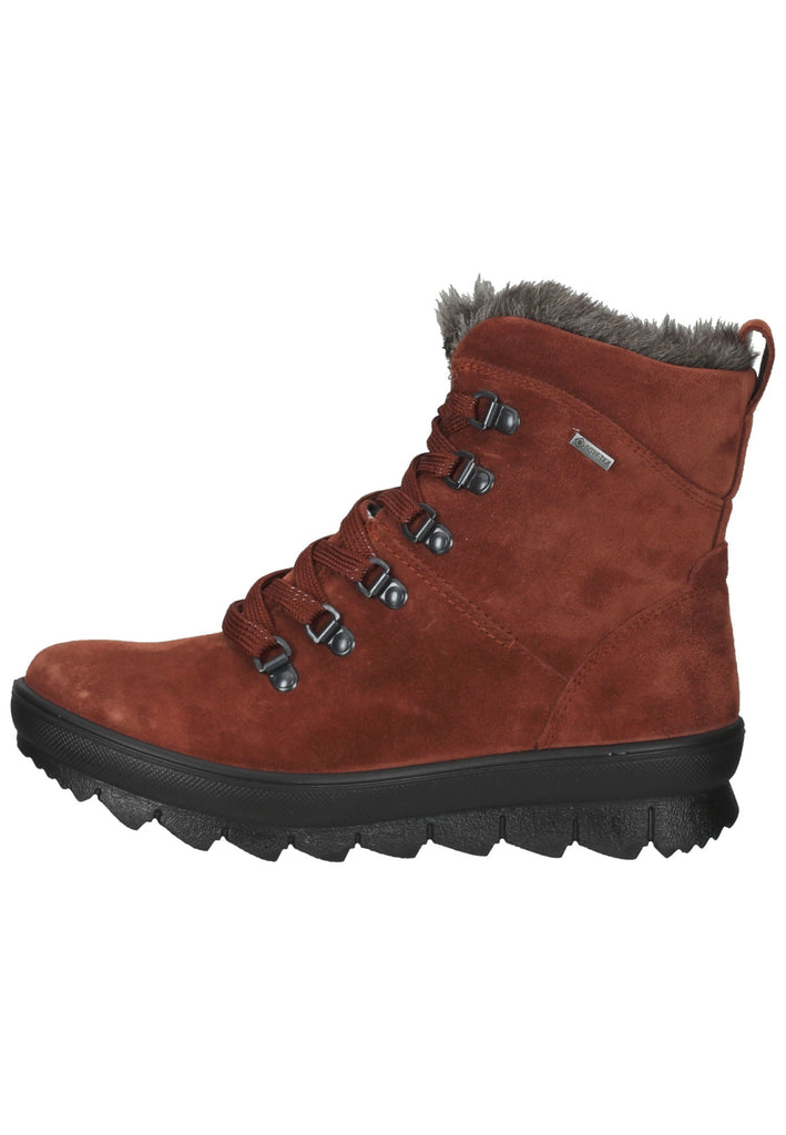 Stiefeletten Legero Stiefelette Veloursleder Wood Warmfutter